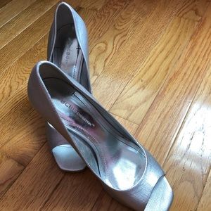 Silver heels